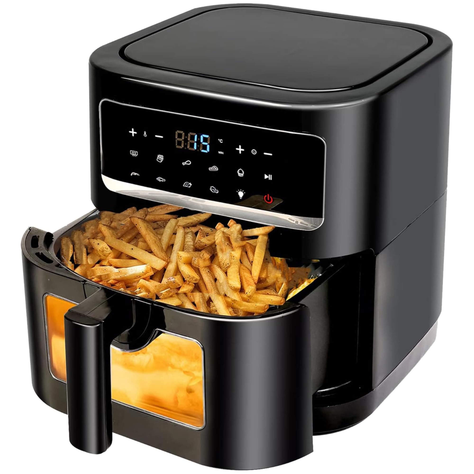 Airfryer 7L mit Sichtfenster – Gesünder Genießen & Effizient Kochen