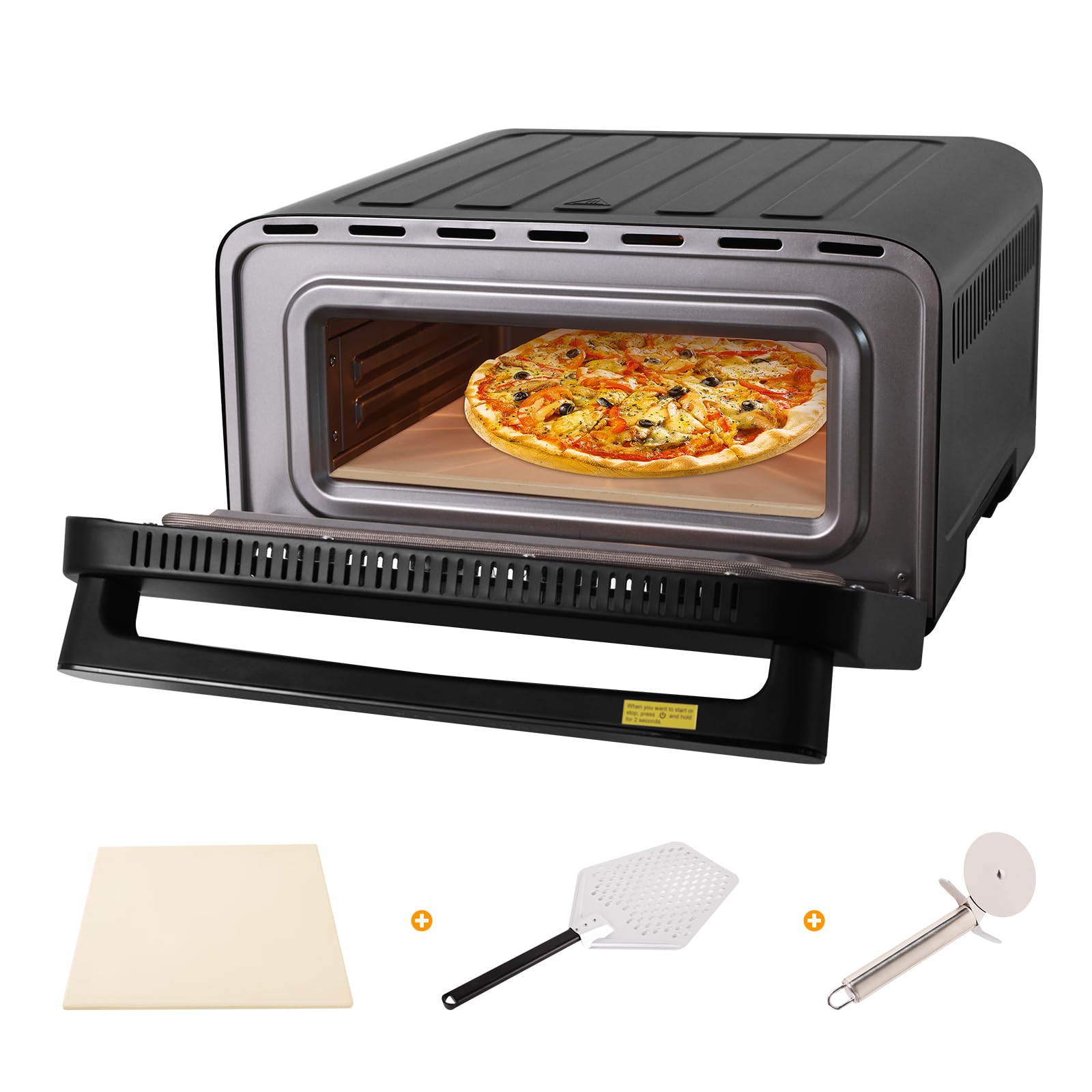 Premium Pizzamaker – Perfekte Pizza in 3 Minuten, wie vom Profi