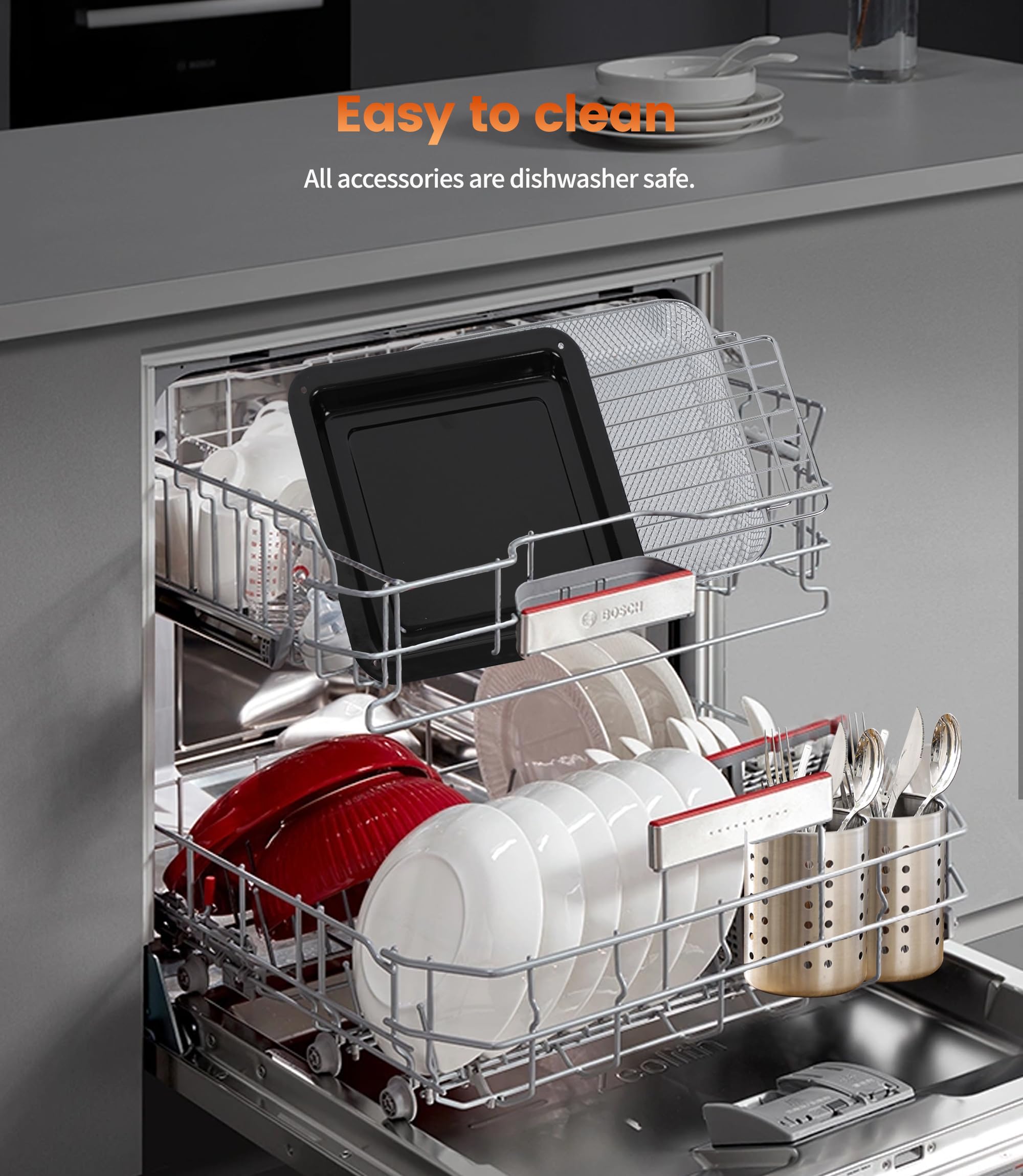 14L Mini Backofen & Heißluftfritteuse – 11-in-1 Smart Airfryer Ofen für maximale Vielseitigkeit