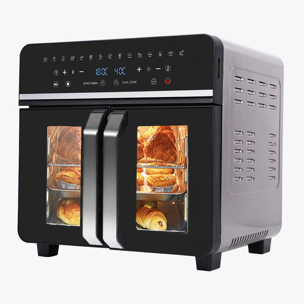 XXL Dual Zone Airfryer Ofen 23L – Das 11-in-1 Küchenwunder für jeden Anlass